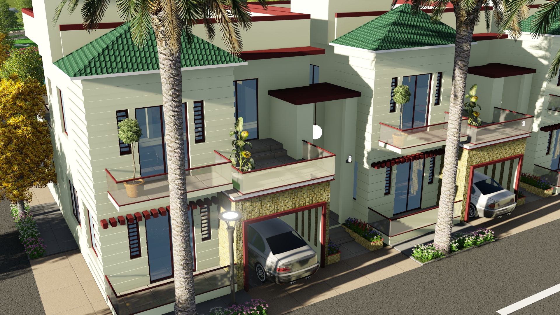 La Ville Township villa exterior